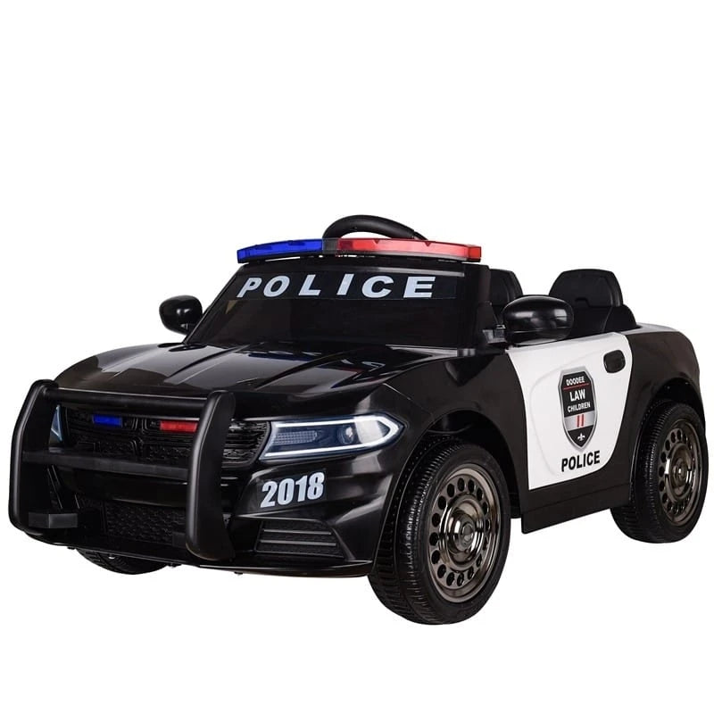 Kids Police Car 12v Electric Ride-on Car with Parent Remote