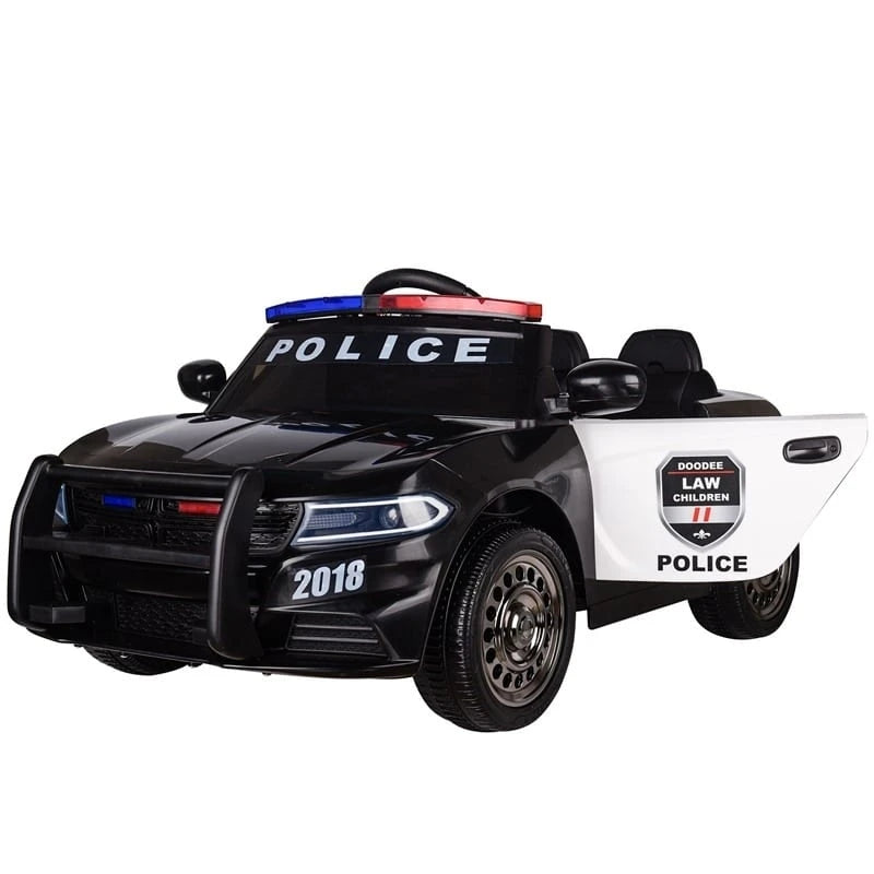 Kids Police Car 12v Electric Ride-on Car with Parent Remote