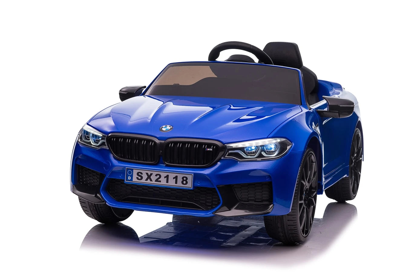 BMW M5 Kids Ride on Electric Car 12v With leather Seats and Eva Wheels