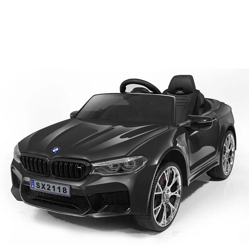 BMW M5 Kids Ride on Electric Car 12v With leather Seats and Eva Wheels