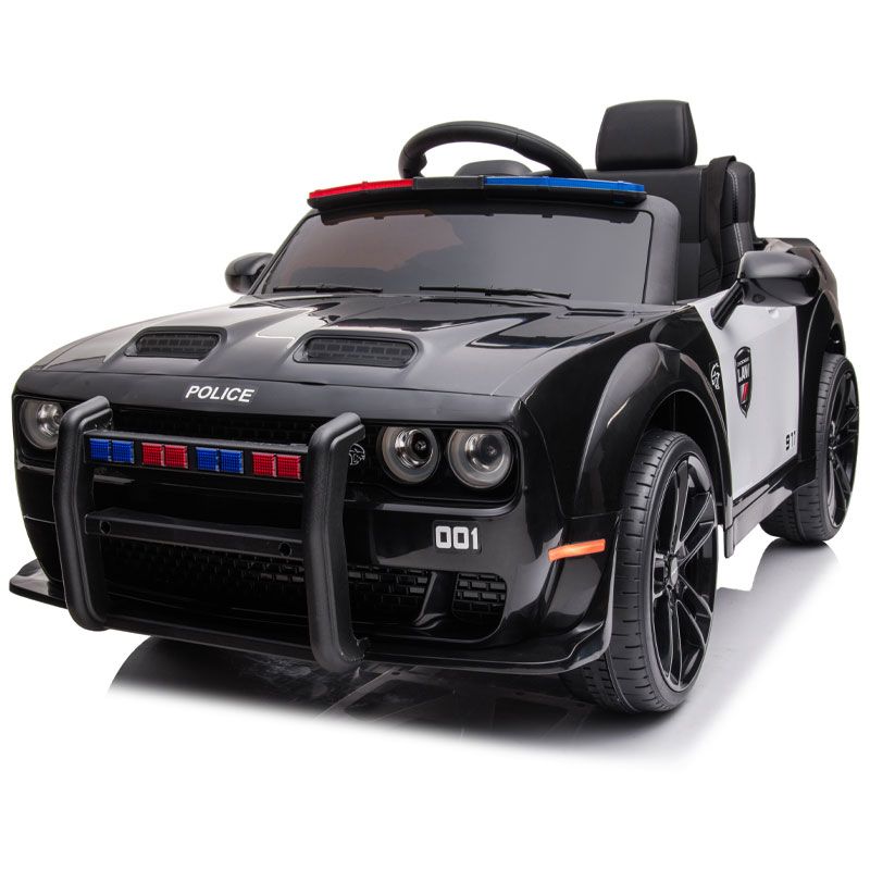 Kids Electric Ride On 12V Dodge Challenger Ride on Police Car