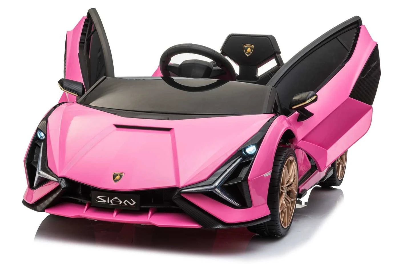 Kids Lamborghini Sian Electric Ride-on Car with Parent Remote